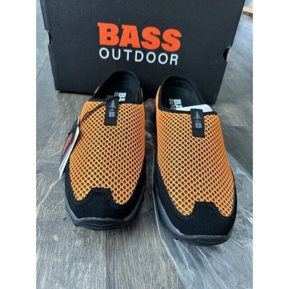 Bass Outdoors Aqua Mesh Slide Water Shoes Flame Orange 8 BA22A310 New in Box - Picture 2 of 6
